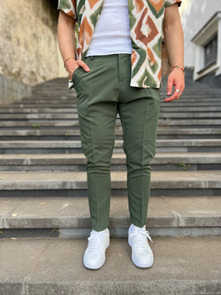 Pantalone Classico Verde